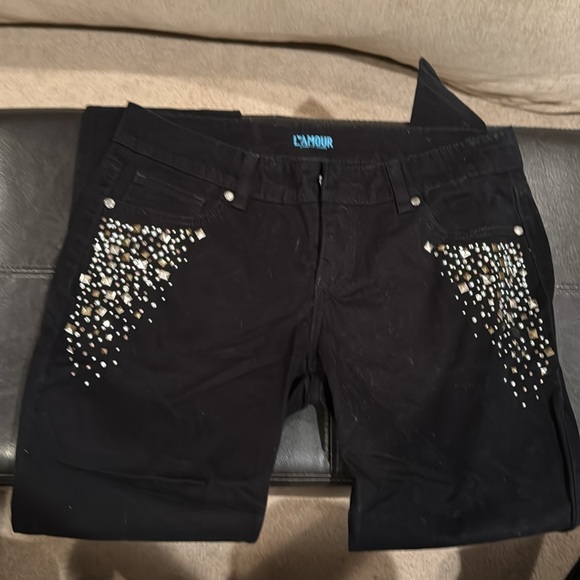 L’Amour black skinny jeans - Picture 2 of 5